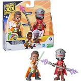 Hasbro Star Wars Pop-Up Lichtschwert Duell Kai Brightstar & Taborr Action-Figuren 10 cm