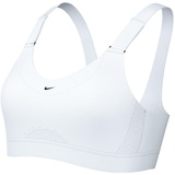 Nike Alpha verstellbarer High Support Sport-BH Damen 100 white/white/stone mauve/black L C-E