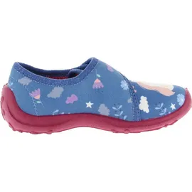 Fischer Markenschuh Kinder-Klett-Hausschuh - 28