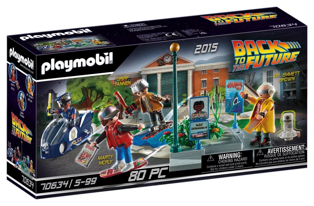 PLAYMOBIL Back to the Future 70634 Back to the Future Part II Verfolgung mit Hoverboard