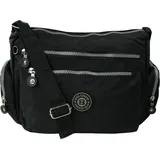 Jennifer Jones Leather Bag Street Schultertasche Nylon schwarz ca. 30cm | Gr.: onesize