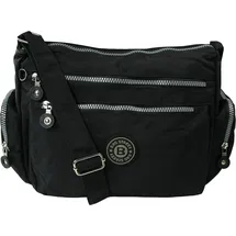 Jennifer Jones Leather Bag Street Schultertasche Nylon schwarz ca. 30cm | Gr.: onesize