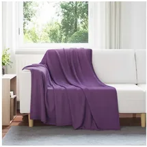 vidaXL Bettüberwurf 200 x 150 cm Lila