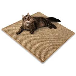 Karat homeliving Sisal-Kratzteppich   Für Katzen   Kork