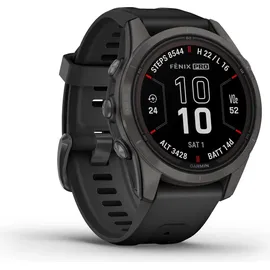 Garmin fenix 7S Pro Sapphire Solar schwarz/carbongrau