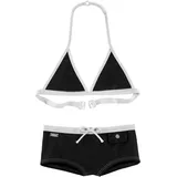 Buffalo Triangel-Bikini schwarz/weiß 134/140