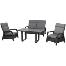 Siena Garden Taranto Loungeset grau/blau