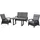 Siena Garden Taranto Loungeset grau/blau