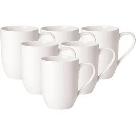Villeroy & Boch For Me Kaffeetasse 0,29 l Weiß 6 St.