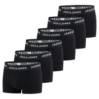 JACK & JONES Boxershorts unifarben 5XL 6er Pack