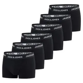 JACK & JONES Boxershorts unifarben 5XL 6er Pack