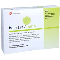 BOOSTRIX Polio Inj.-Susp.i.e.Fertigspr.o.Kanüle 10X0,5 ml