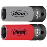 VIGOR Kraft-Stecknuss-Satz