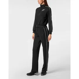Plein Sport Yoga-Sweatjacke Herren Schwarz/Weiß XL