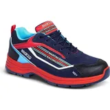 Sparco Indy Sanremo Esd S3s Sr Sicherheitsschuh, Blau/rot, 44 - - Rot