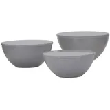 Travellife Palma Camping Schalen Melamin Keramik Optik 6 tlg Farbe: grey