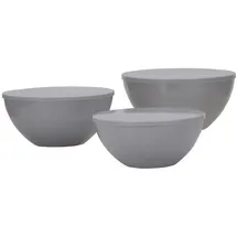 Travellife Palma Camping Schalen Melamin Keramik Optik 6 tlg Farbe: grey