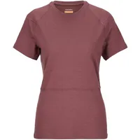 Icebreaker Damen 200 Waffle Elevation T-Shirt (Größe M, braun)