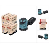 Toolbrothers DBO 180 Z Akku Exzenterschleifer 18 V 125 mm + 4x Toolbrothers SPIDER Netzschleifmittel Set