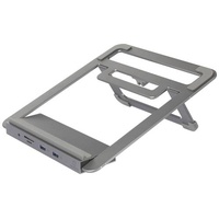 Renkforce RF-LLS-400 USB-C® Notebook Dockingstation / Ständer Passend für