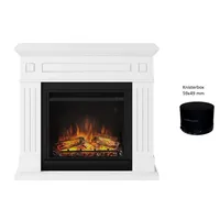 TAGU Elektrokamin TAGU Larsen weiß Elektrokamin mit 23 Zoll mit Soundmodul weiß