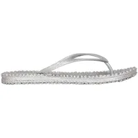 Ilse Jacobsen Damen Glitzer Flip Flop CHEERFUL01 - Silber , 40 - 40 EU