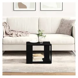 vidaXL Couchtisch Schwarz Eiche 40 x 40 x 30 cm