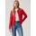 Levi's Strickjacke mit Rundhalsausschnitt Modell Tara Super Soft Crewneck Cardi True Red ® M