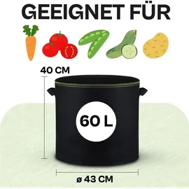 Praknu Pflanzsack 60l