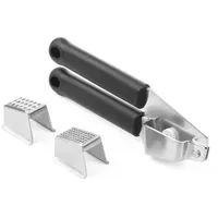 HENDI Knoblauchpresse 180 x 25 mm Edelstahl Schwarz