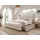 Flieks Polsterbett 180x200cm mit USB und Steckdosen, Jugendbett Doppelbett mit 4 Schubladen, Stauraumbett Massivholzbett mit LED und Lattenrost, Le... - Beige