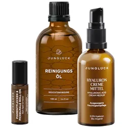 Junglück Set Pigmentflecken & Pickelmale aufhellen - Geschenkset 