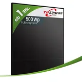 Sunpro SPDG500-N108R12/500W Topcon Bifazial Glas-Glas Fulltransparent Solarmodul