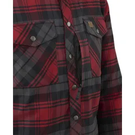 Helikon-Tex Winter Warden Shirt Slate Crimson plaid, Größe M