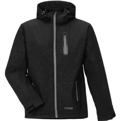 Winter Softshelljacke "CUBE" - XXL - schwarz
