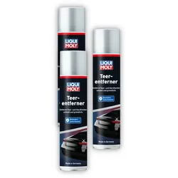 3x 400ml LIQUI MOLY 1600 Reiniger Teerentferner Teer Harz Entferner Pflege Auto