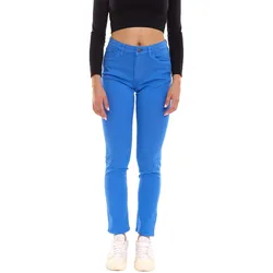 s.Oliver Jeans-Hose Damen Denim-Hose Slim Fit Jeans Mid Waist Baumwolle-Hose 12772153 Blau - 34