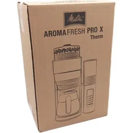 Melitta AromaFresh Pro X Therm 1030-12 Schwarz/Silber