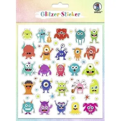 Ursus Glitzer-Sticker Fun V Stickerbogen