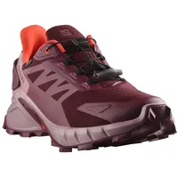 Salomon Supercross 4 Gore-Tex Damen tawny port/deauville mauve/cherry tomato 38