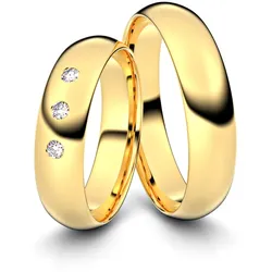 Trauringe Ingolstadt 585er Gelbgold - 7953