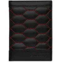 Audi Collection Audi 3152201500 Fahrzeugscheinhülle Leder Cover Fahrzeugpapiere RFID Etui, schwarz/rot, Audi Sport Design