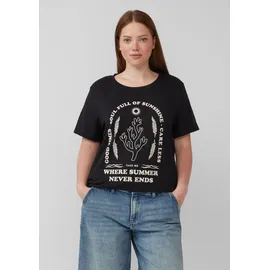 QS T-Shirt Schwarz 46