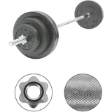 Langhantel-Set, 80 kg