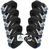 BB Sport Spanngurte 10er Pack 2,5 cm x 2,5 m