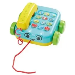 HAPPY PEOPLE 40293 Baby Telefon mit Kordel, Licht und Sound