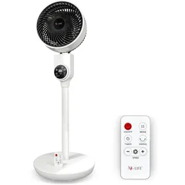 X4-LIFE Pinguin DX 28 cm Standventilator Weiß