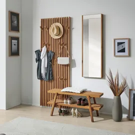 Linea Natura Garderobenpaneel Studio Line 66 x 185 x 5,5 cm Eiche