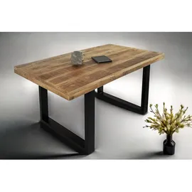 möbelliebling Mango 120 x 77 x 80 cm naturfarben/schwarz