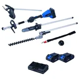 SCHEPPACH IXES 20V Akku-Multifunktionswerkzeug BC-MFH400-X (20 V, 2 Akkus, 2 Ah)